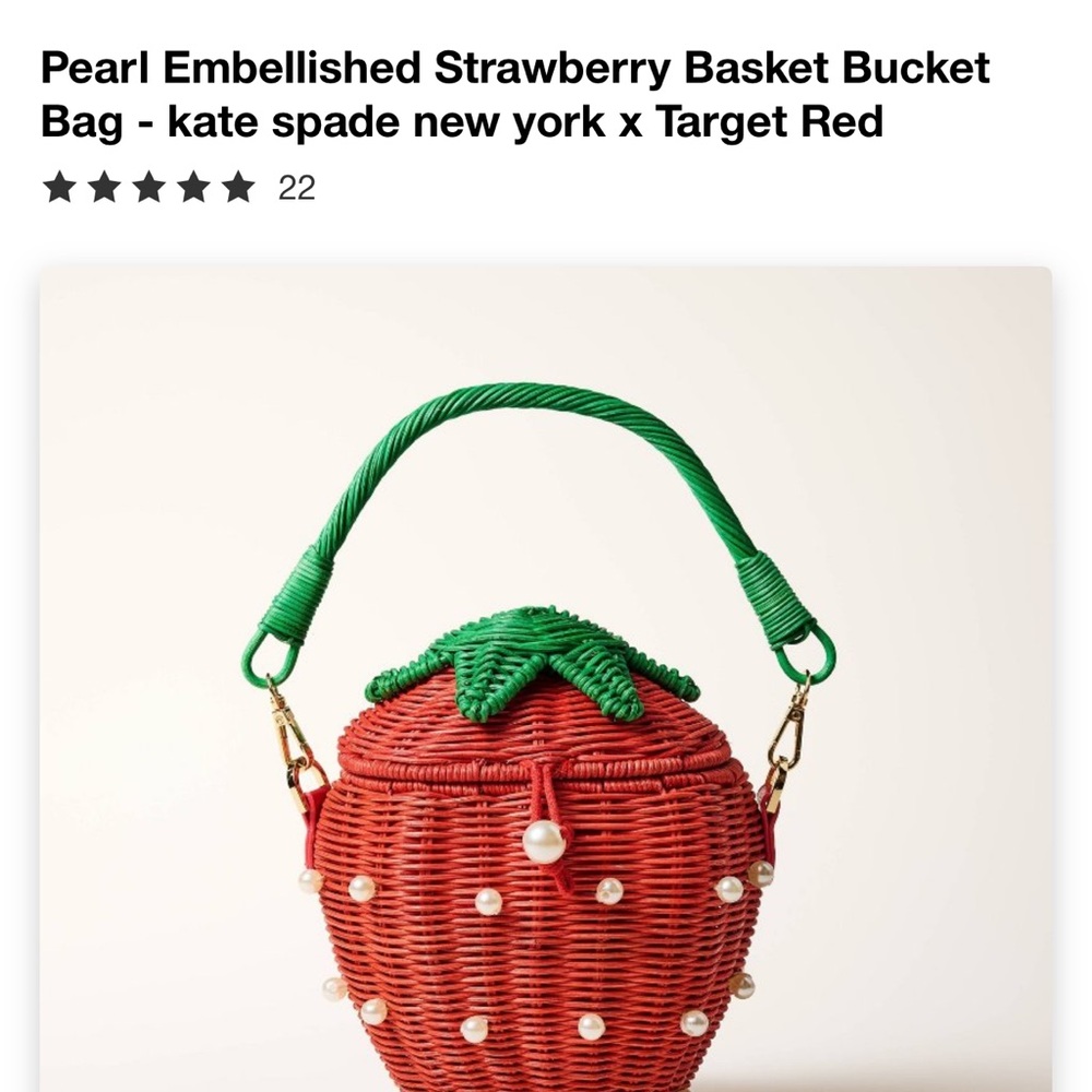 kate spade Target Strawberry Bag